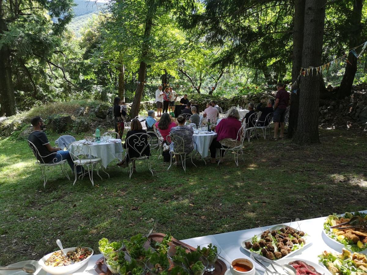 Logis Hotel-Restaurant Le Tanargue Valgorge Exterior foto